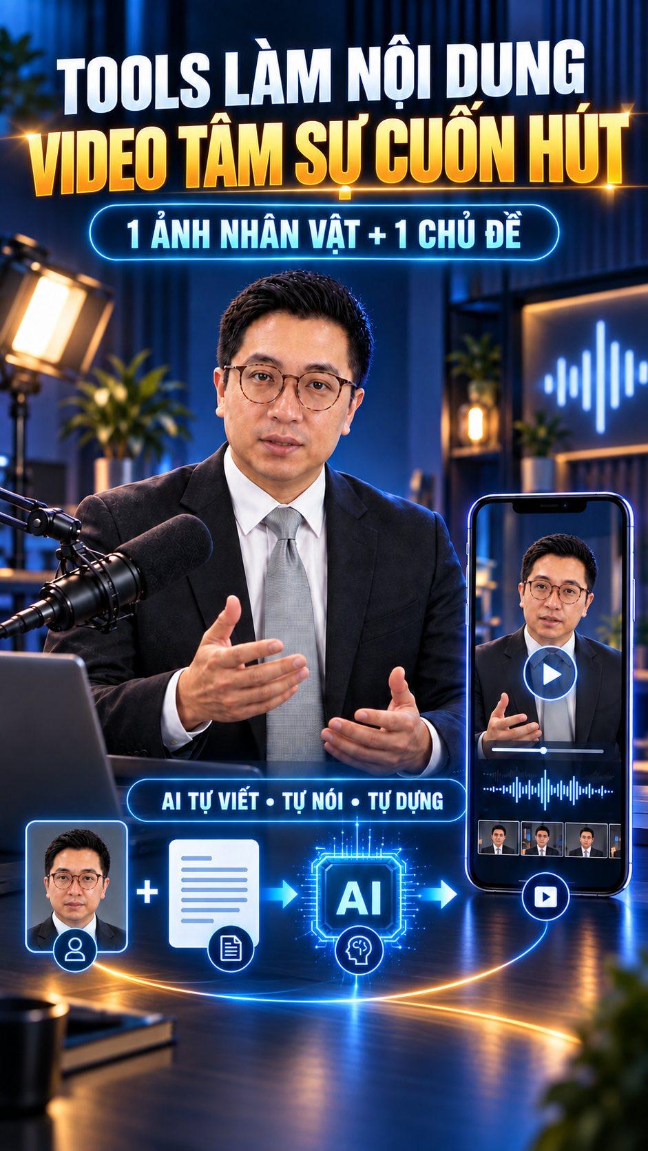 Tools tạo video PostCard triệu view chỉ cần 1 bức ảnh